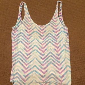 Chevron tank top